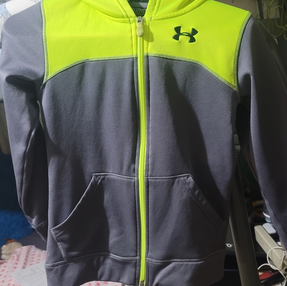 UnderAmor Zipper Hoodie size small